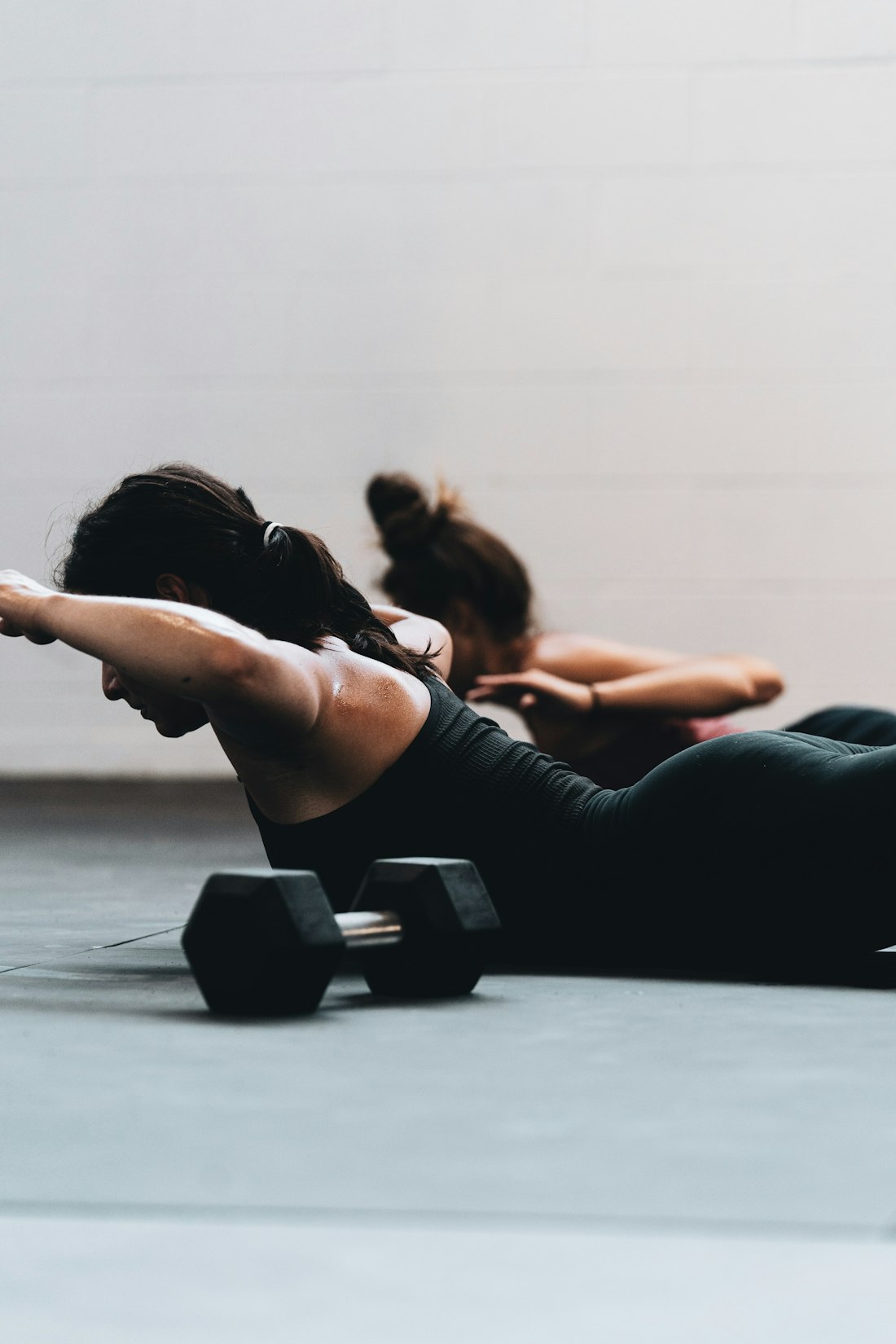 Exercice de gainage en Pilates